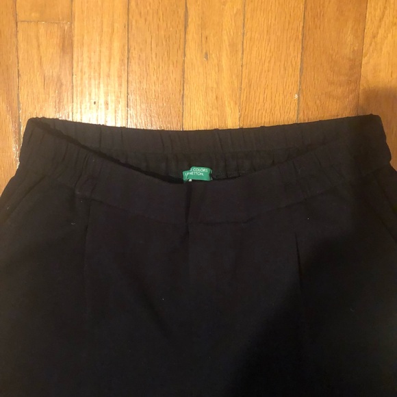 United Colors of Benetton black dress ankle pants - Picture 3 of 7